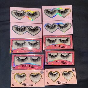 BTLSSH False Eyelashes Set